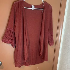 Rust Cardigan